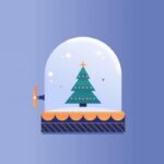 Draw a Christmas Snow Globe ib Adobe Illustrator