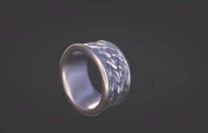 Modeling a Snake Scale Ring Jewelry in Blender