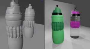 Modelling a Realistic Water Bottle 3D in Blender