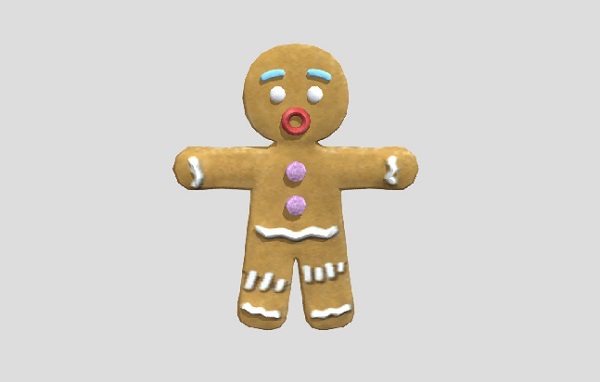 Model a Bingerbread Cookie in Autodesk Maya