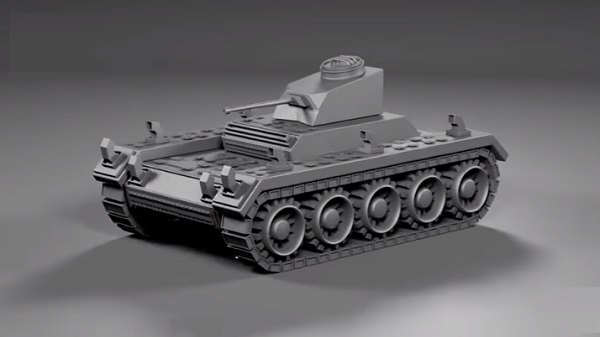 Model a Detailed Panzer Tank in Cinema 4D