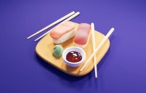 Model a Stylized Sushi Plate in Blender