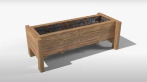 Model a Wooden Horse Trough in 3ds Max